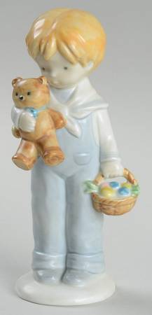 Kinka Figurines May The Blessings Of Easter Bring You  - Boxed