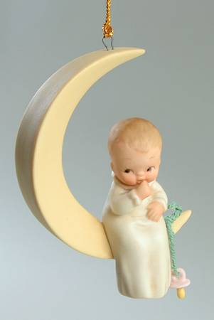Memories of Yesterday Ornaments New Moon - Boxed