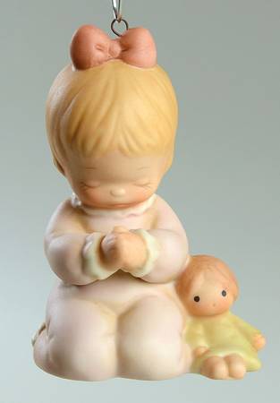 Memories of Yesterday Ornaments I Pray The Lord My Soul To Keep - Boxed