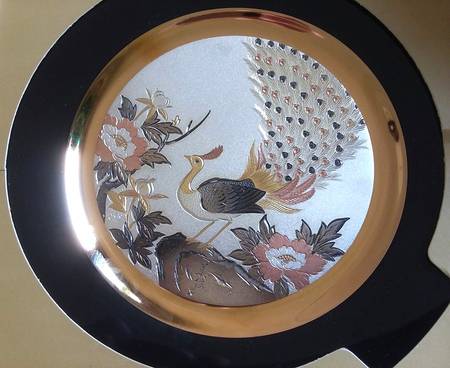 Imperial Chokin Peacock Black Rim - Boxed