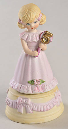 Growing Up Girls 5th Birthday-Blonde - Boxed