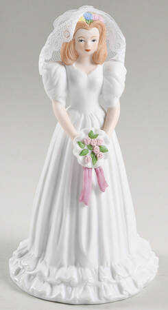 Growing Up Girls Blonde Bride-Musical - With Box 53