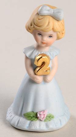 Growing Up Girls 2nd Birthday-Blonde - Boxed