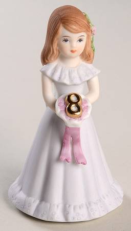 Growing Up Girls 8th Birthday-Brunette - Boxed