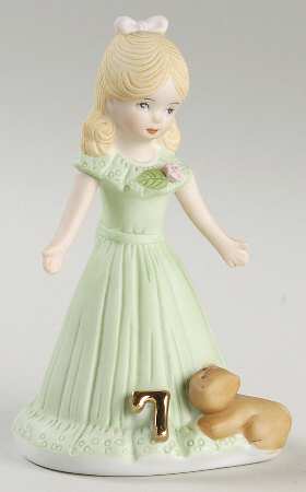 Growing Up Girls 7th Birthday-Blonde - Boxed