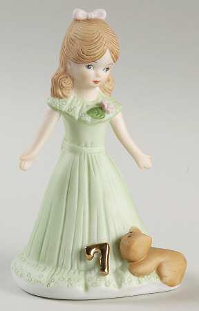 Growing Up Girls 7th Birthday-Brunette - Boxed