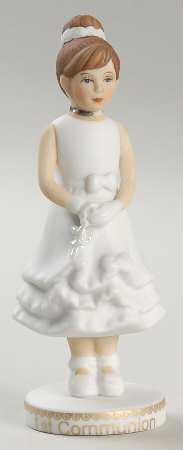 Growing Up Girls 1st Communion-Brunette - Boxed