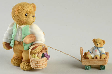 Cherished Teddies Collector Club Figures Mick-2003 Members Only - Boxed