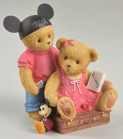 Cherished Teddies Collector Club Figures Savannah & Mick, 2004 Convention Exclusi - Boxed