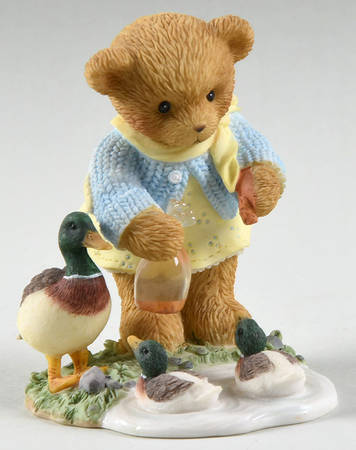 Cherished Teddies Collector Club Figures Cardyn - Boxed
