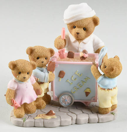 Cherished Teddies Collector Club Figures Molly, Max, Matthew & Michael - Boxed