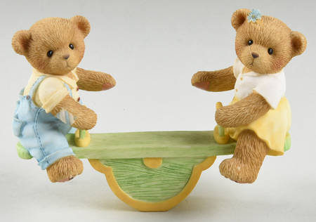 Cherished Teddies Collector Club Figures Jimmie & Joanne - Boxed