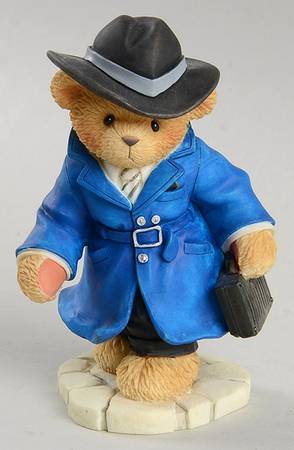 Cherished Teddies Collector Club Figures T. James Bear - Boxed