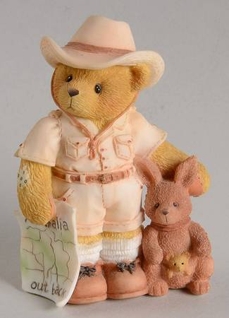 Across the Seas-Cherished Teddies Bazza From Australia - Boxed