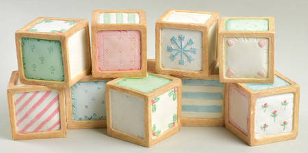 Holiday Dangling Blocks-Cherised Teddies Holiday Dangling-Display - Boxed
