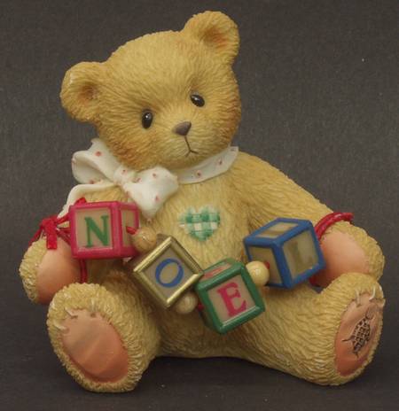 Holiday Dangling Blocks-Cherised Teddies Noel-An Old-Fashioned Noel To You - Boxed