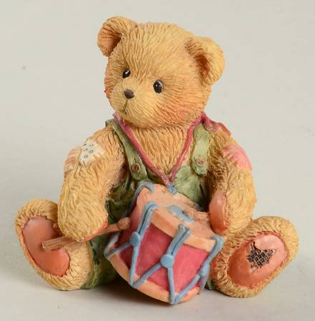 Cherished Teddies Nativity Ronnie-I'Ll Play My Drum For You - Boxed