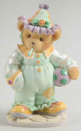 Circus Tent-Cherished Teddies Jeanette- Laughter Is The Best Medicine - Boxed