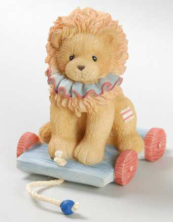 Circus Tent-Cherished Teddies Lion-You're My Mane Attraction - Boxed
