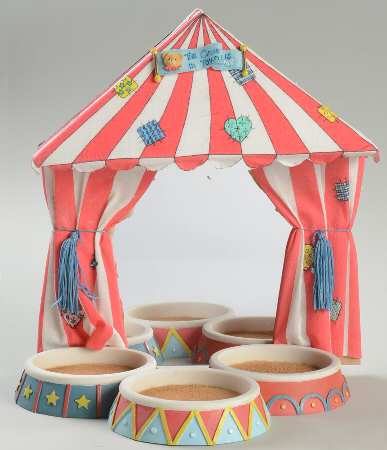 Circus Tent-Cherished Teddies Tent Display - Boxed