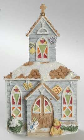 Our Cherished Neighborhood Winter Church - No Box