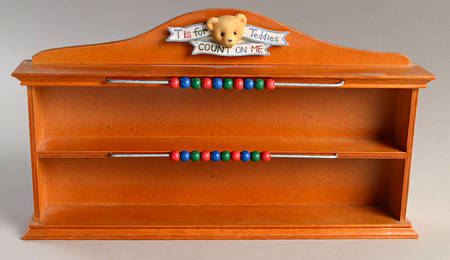 Count on Me-Cherished Teddies Display Rack-Wood - Display Rack Wood