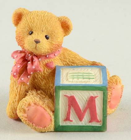 T Is for Teddies M Block - Boxed