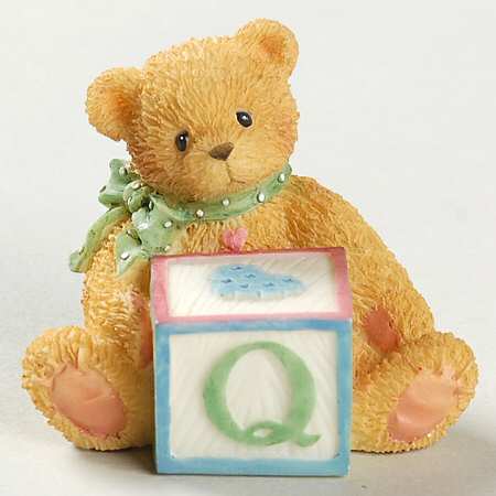 T Is for Teddies Q Block - Boxed