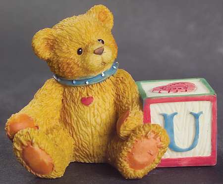 T Is for Teddies U Block - Boxed
