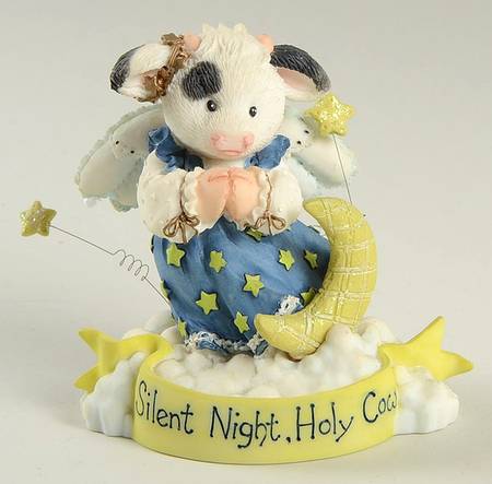 Mary's Moo Moos Christmas Silent Night-Holy Cow-Musical - Boxed