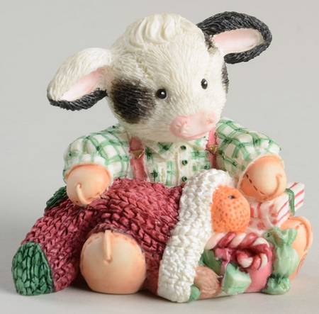 Mary's Moo Moos Christmas Herd You Were A Good Calf - Boxed