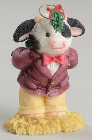 Mary's Moo Moos Christmas Me & Moo Under The Mistletoe - Boxed