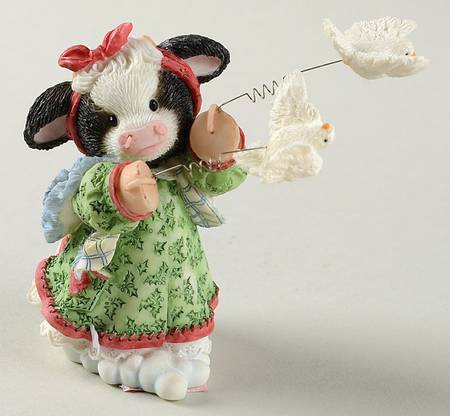 Mary's Moo Moos Christmas Peace Of The Season - Boxed