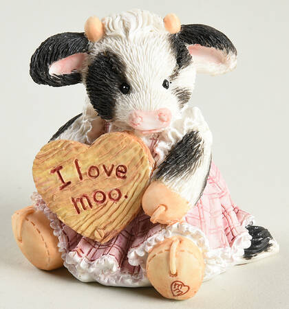 Mary's Moo Moos Valentine I Love Moo - Boxed