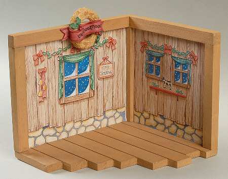 Mini Moos-Figurine Christmas Room - Boxed