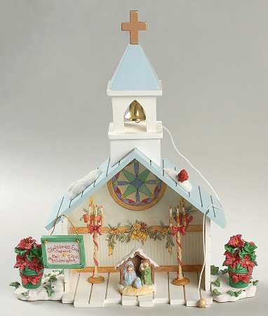 Mini Moos-Figurine Mantel Church - Boxed