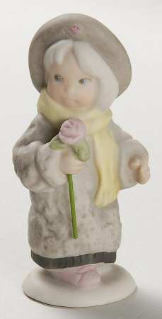 Pretty As A Picture  Girl With Rose - Boxed