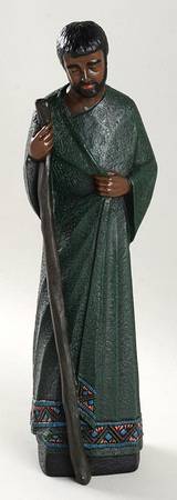 Mahogany Miracle Nativity Joseph-Large - No Box