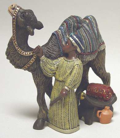 Mahogany Miracle Nativity Driver With Camel - No Box