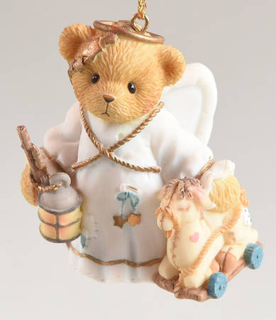 Cherished Teddies Ornament Angel With Camel - Boxed