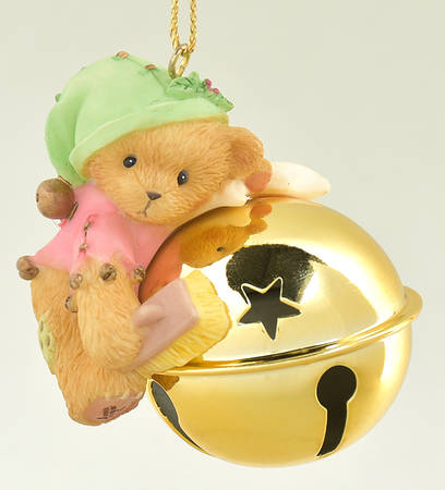 Cherished Teddies Ornament Elf Jinge Bell - Boxed
