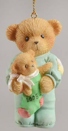 Cherished Teddies Ornament Holiday Hugs - Boxed