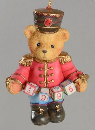 Cherished Teddies Annual Ornament Toy Soldier - Boxed