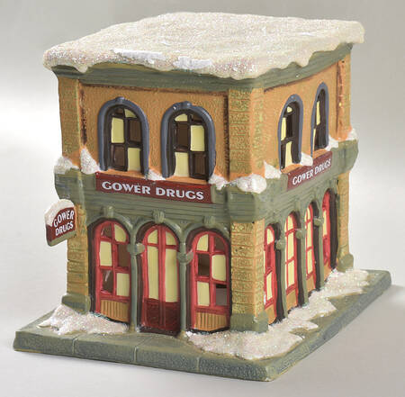 It's a Wonderful Life Gower Drugs - With Box