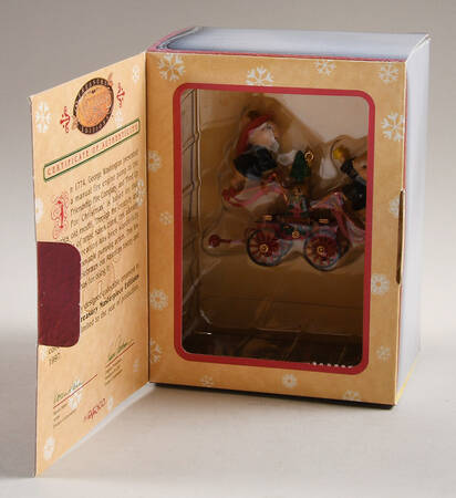 Treasury of Christmas Ornaments Fired Up For Christmas - With Box Bx358