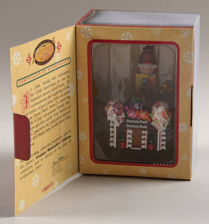 Treasury of Christmas Ornaments Home Sweet Home-Tootsie Roll - With Box Bx356