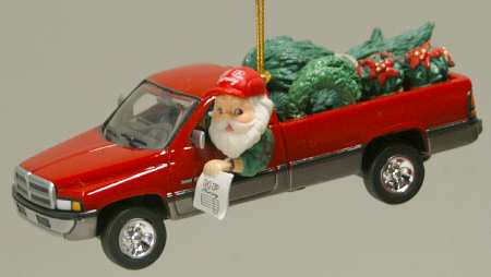 Treasury of Christmas Ornaments Dodge Ram Truck - Boxed
