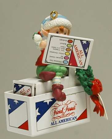 Treasury of Christmas Ornaments Answering Christmas Wishes-Trivial Pursu - Boxed