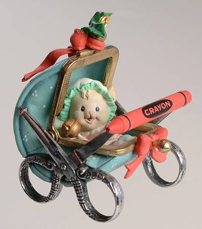 Treasury of Christmas Ornaments Cozy Christmas Carriage - Boxed