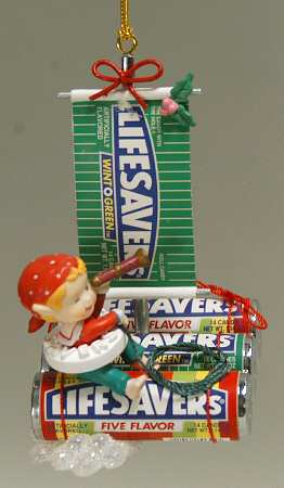 Treasury of Christmas Ornaments A-Joy Matie, Throw A Lifesaver - Boxed